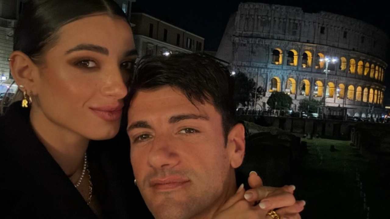 Rebecca Staffelli e Alessandro Basile a Verissimo