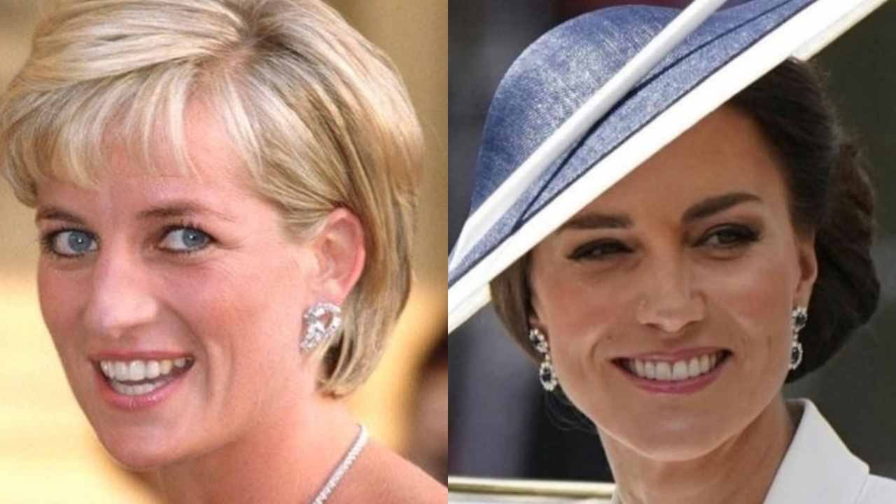Lady Diana e Kate Middleton