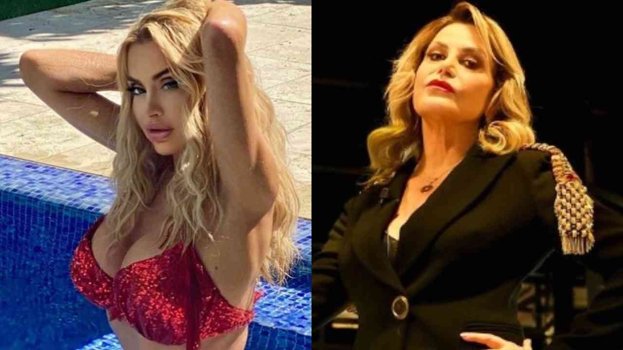 Valeria Marini e Simona Ventura