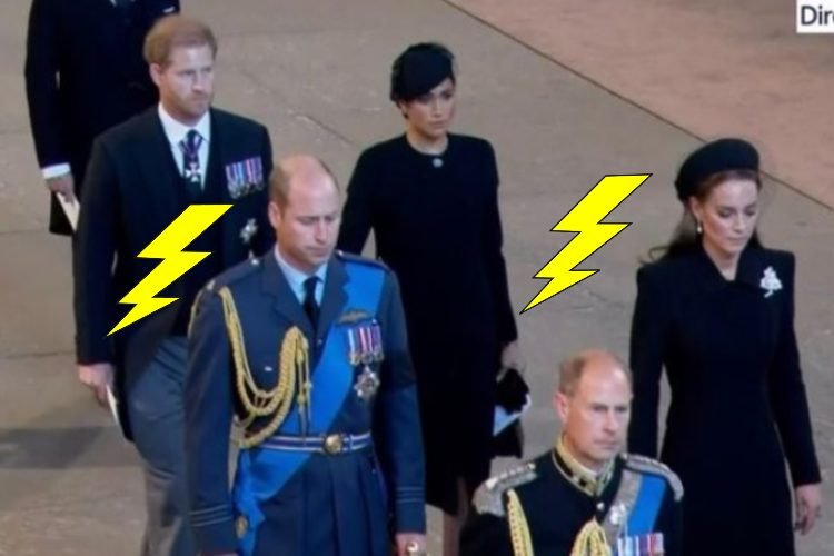 Kate e William vs Meghan e Harry