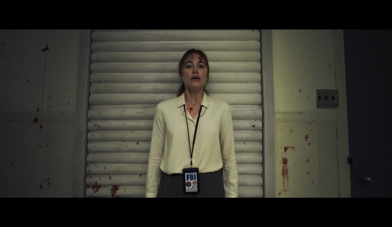 Maika Monroe in una scena di Longlegs