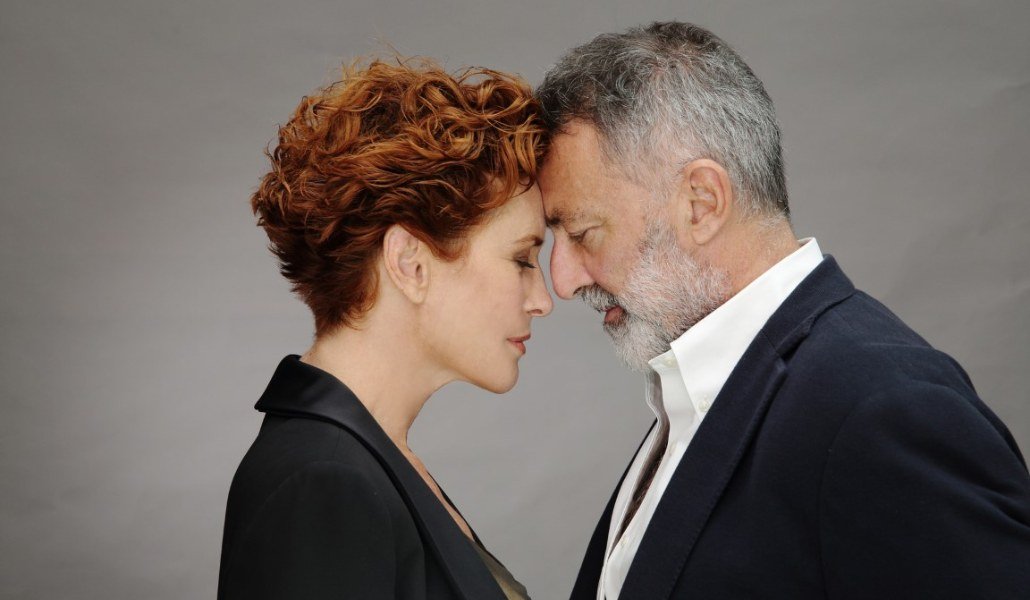 Luca Barbareschi insieme alla sua ex fidanzata Lucrezia Lante della Rovere