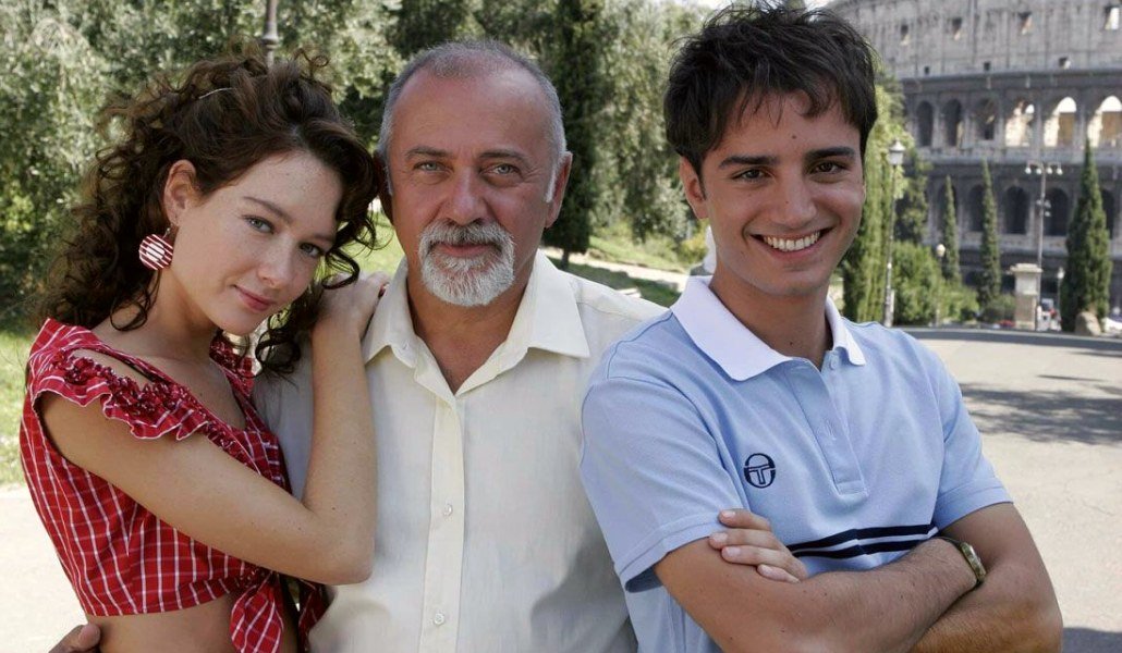 La Carogna con Claudia e Luca nel film Notte prima degli esami