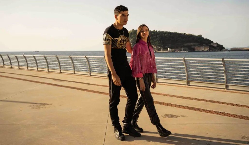 Rosa Ricci (Maria Esposito) e Ciro Ricci (Giacomo Giorgio) nella serie tv Mare Fuori