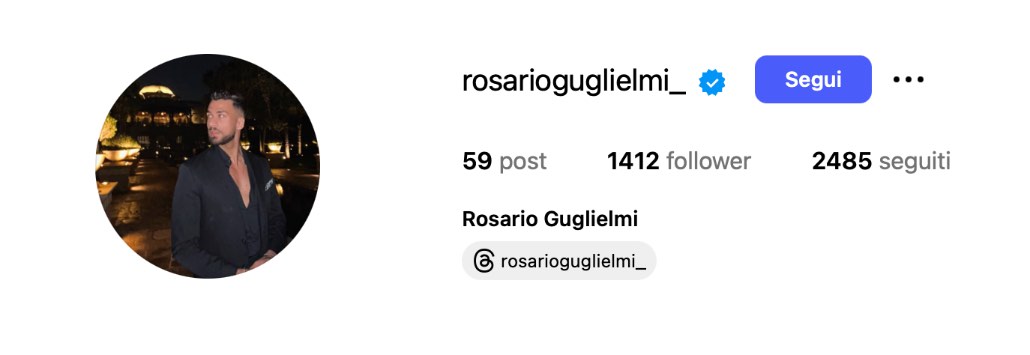 Rosario Guglielmi Uomini e Donne