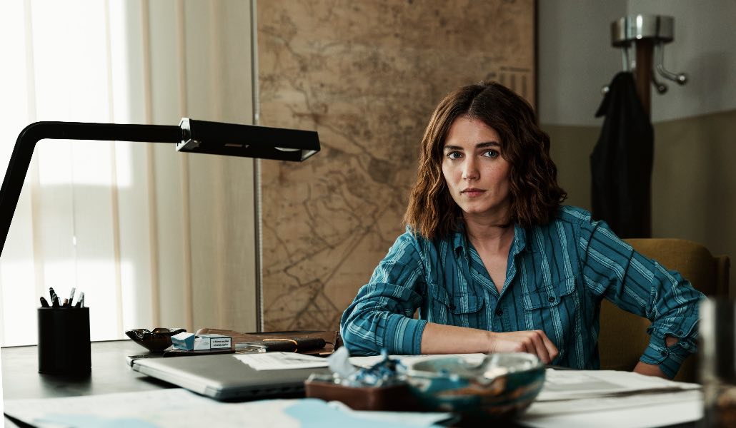 Giusy Buscemi sul set