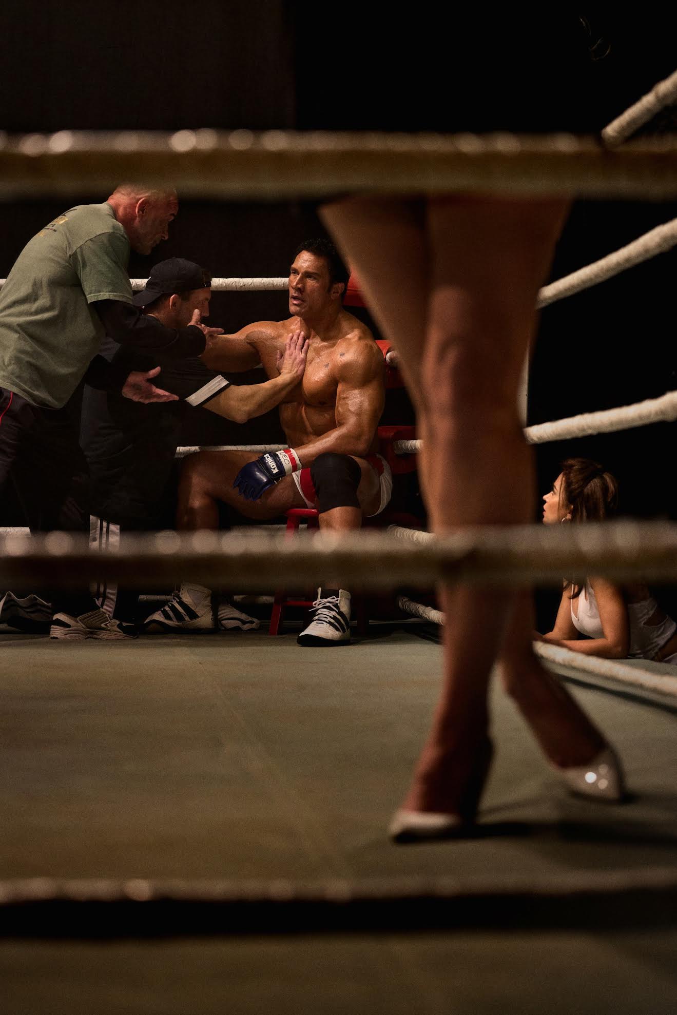 The Rock in The Smashing Machine