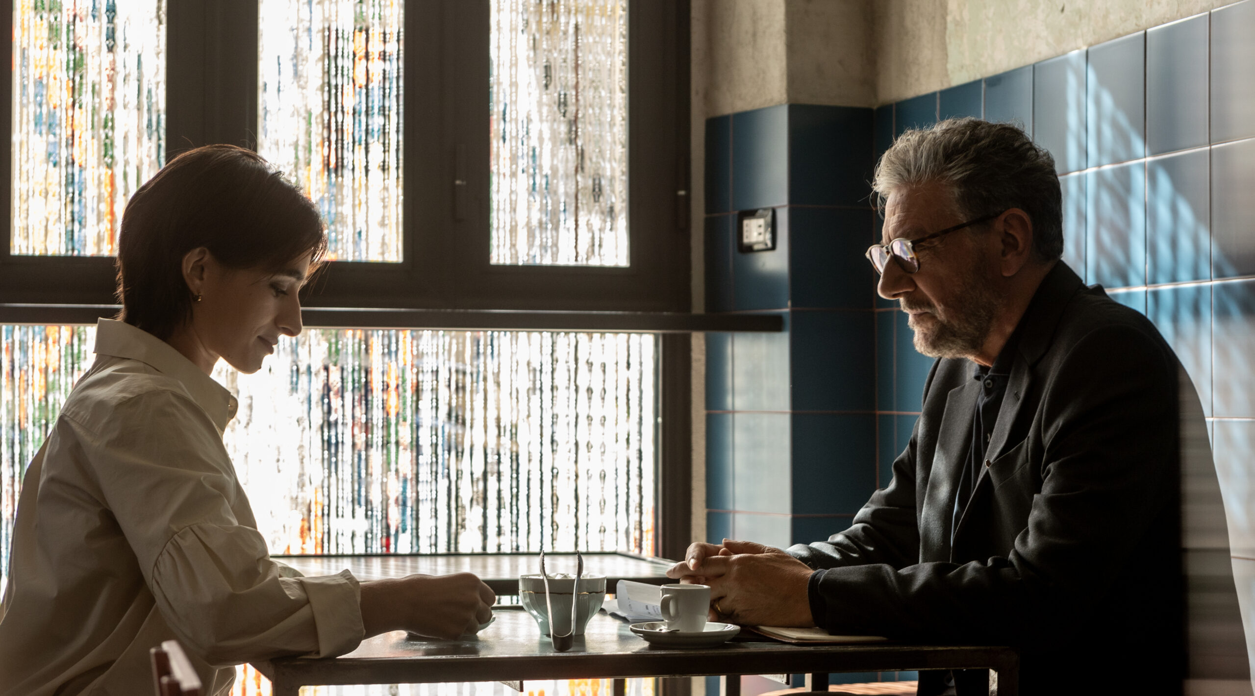 Michela De Rossi e Sergio Castellitto nella serie In Utero 