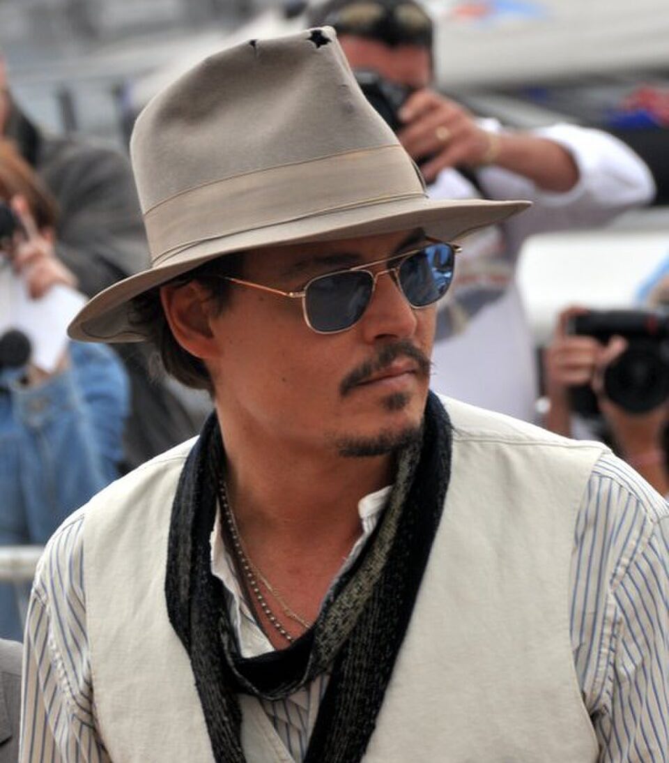Johnny Depp al Festival di Cannes nel 2011